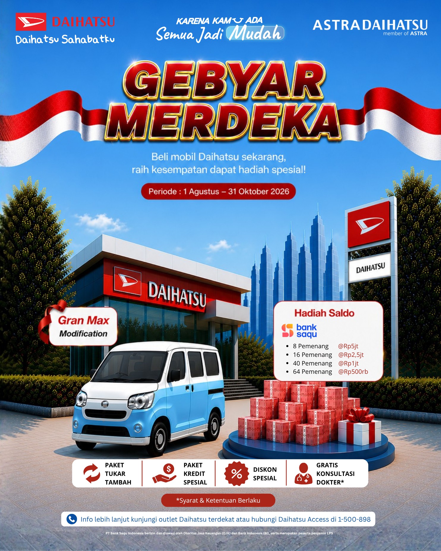 HERU gebyar merdeka astra daihatsu banjarbaru banjarmasin palangkaraya sampit